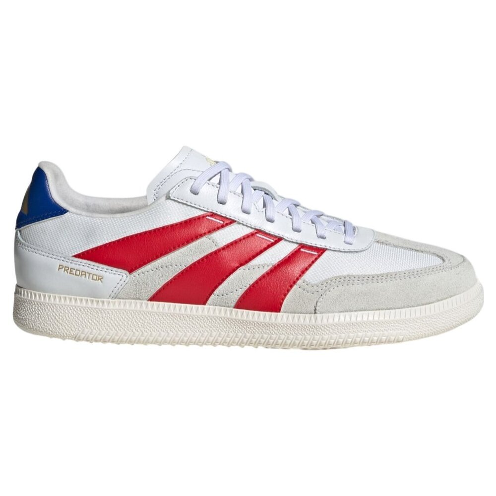 Adidas Predator Freestyle MultiSize Unisex Soccer Shoe White Red Blue IG8974 NEW